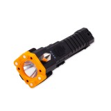 Lanterna LED, incarcare USB, 5 faze iluminare, Cutter si Spargator