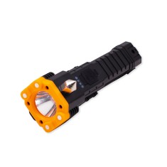 Lanterna LED, incarcare USB, 5 faze iluminare, Cutter si Spargator