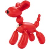 Cumpara ieftin Caine Robot inteligent iUni K32A, Balloon Dog, 50 Comenzi, Control tactil, Telecomanda, Rosu-Negru