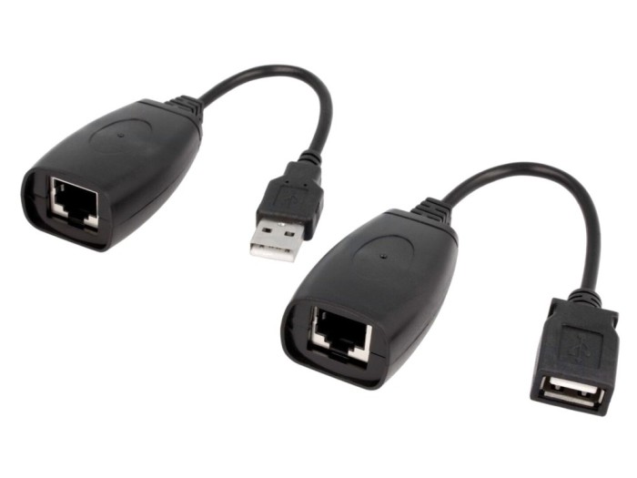Cablu extender USB RJ45 40m