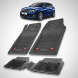 Cumpara ieftin Covorase Auto Tip Tavita Compatibile Peugeot 308 II (2017-2021) Black