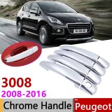 Ormanente crom manere usi Peugeot 3008(2009-2019) CROM