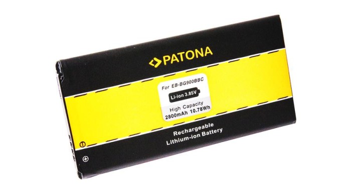 Samsung Galaxy S5 I9600 Samsung GT-I9600 S5 2800mAh Li-Ion Battery / Baterie - Patona