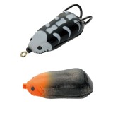 Creatura Tiemco Vajra Frog HSP-55 Hooking Special, Orange Head/Smoke Glitter, 5.5cm, 16.5g