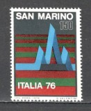 San Marino.1976 Expozitia filatelica ITALIA SS.458, Nestampilat