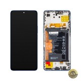 Display cu Touchscreen Honor X8 4G cu Rama si Acumulator Albastru (Ocean Blue) Service Pack 0235ACDR