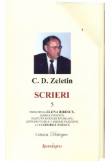 Scrieri 5 | C. D. Zeletin foto