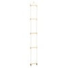 Scara Franghie Copii Lemn 168cm, 5 Trepte, Interior/Exterior, Max 50kg