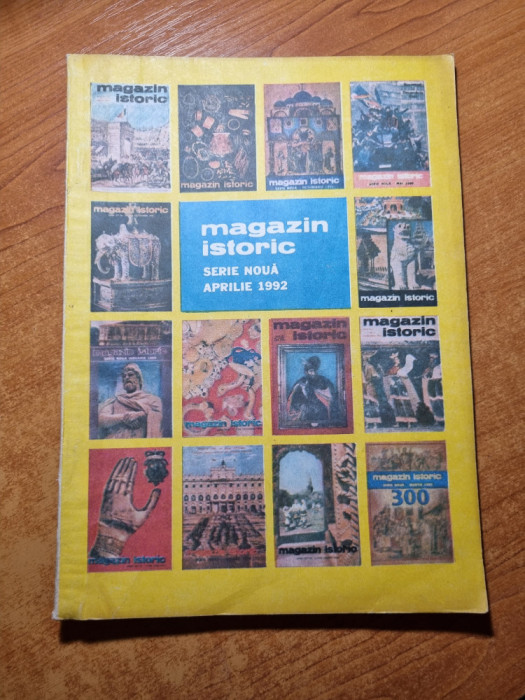 revista magazin istoric aprilie 1992