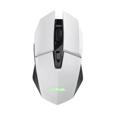 Mouse Trust GXT110W Felox cu fir, 4800 DPI, alb foto