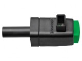 Clemă de laborator verde 300V 16A 29mm