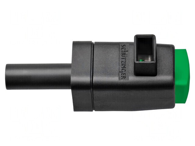 Clemă de laborator verde 300V 16A 29mm
