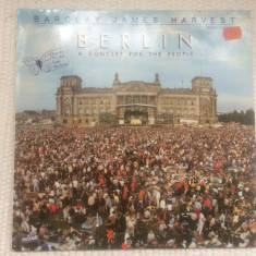 barclay james harvest a concert for the people berlin disc vinyl muzica rock VG+