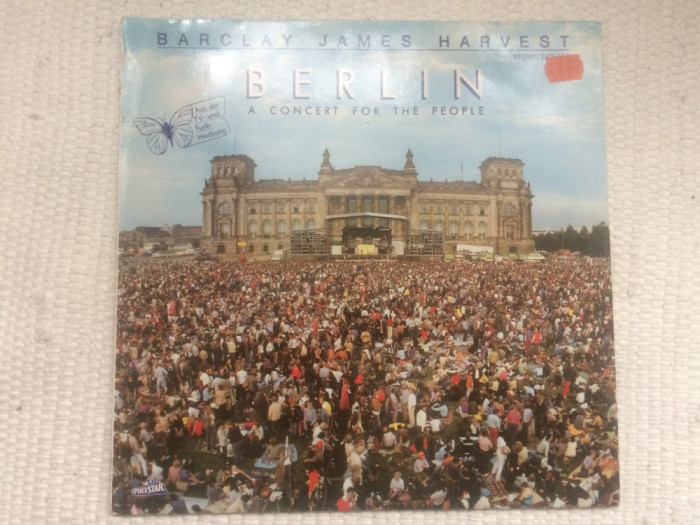 barclay james harvest a concert for the people berlin disc vinyl muzica rock VG+