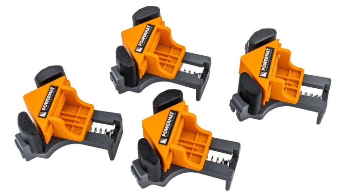 Set cleme de colt PM-SNK-522T, 4 bucati, Powermat PM1435