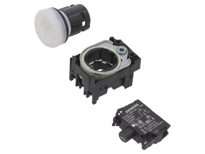 Lumină de control LED &Oslash;22mm IP67