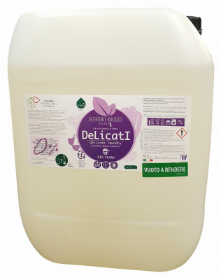 Detergent ecologic pentru rufe delicate 20L Biolu foto