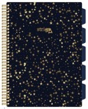 Caiet cu Spirala si Separatoare Strigo Pads Project Book Stars A4, Matematica