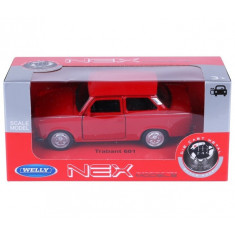 Macheta Welly Trabant 601 Rosu 1:34 A884T601C