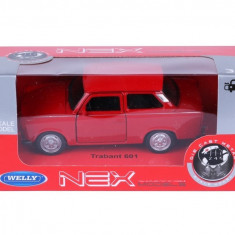 Macheta Welly Trabant 601 Rosu 1:34 A884T601C