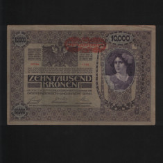 Austro-Ungaria Austria Ungaria 10000 Kronen Coroane 1918 seria07768