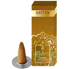 Conuri Parfumate Palo Santo cu Suport 10buc