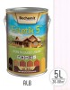 Lazura lemn Bochemit Estetik Clasic 5L, alb, protectie UV