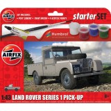 Set de constructie, Airfix Starter Set, Land Rover Series 1, 39 piese