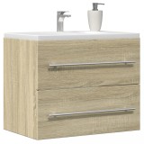 vidaXL Dulap de chiuvetă, stejar sonoma, 60x38,5x48 cm, PAL