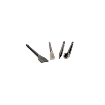Set de 4 dalti pentru beton rotopercutor SDS Max 250 mm Silver foto