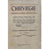 Chirurgie semiotica, clinica, terapeutica, volumul 1, fascicola a II-a. Clinica chirurgicala generala (1931) - 1931 - I. Iacobovici (AD101)