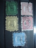 FINLANDA 1866/74 RARE, Stampilat