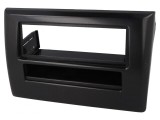 Cadru radio 1 DIN negru pentru Fiat