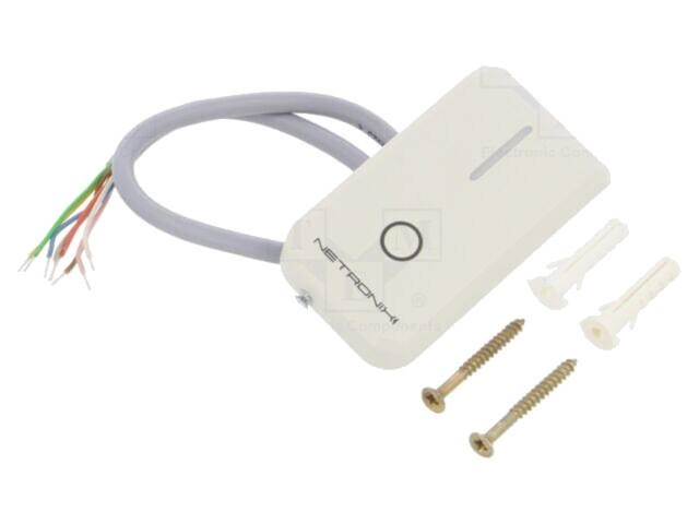 Cititor RFID Modbus RTU 8&divide;15V cu antenă OSDP și buzer NETRONIX
