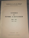 Studii de istorie a Banatului 1995-1996