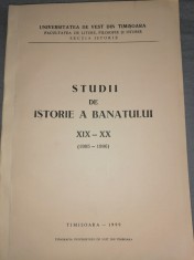 Studii de istorie a Banatului 1995-1996