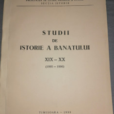 Studii de istorie a Banatului 1995-1996