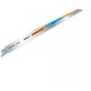 Lamă pentru ferestrău tip sabie 225/200mm,lemn+ elem,metal,BIM,2buc, Dedra