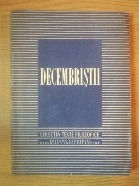 DECEMBRISTII 1956