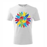 Tricou Personalizat Floare Autism , Inflorim Impreuna cu Diversitatea