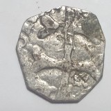 Ungaria 1 Denar Argint Sigismund (1387-1389) ND Moneda Veche Medievala