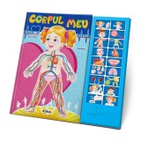 Carte cu sunete - Corpul meu