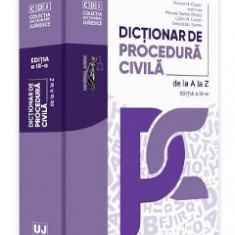 Dictionar de procedura civila de la A la Z Ed.3 - Mircea N. Costin, Ioan Les