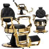 Scaun de frizerie hidraulic pentru salonul de frizerie barber shop Logan Barberking