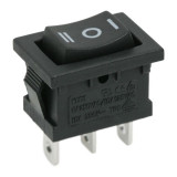 Interupator basculant 1 circuit 6A-250V ON-OFF-ON marcaj I-O-II, Carguard