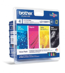 MULTIPACK CMYK LC1100HYVALBP ORIGINAL BROTHER MFC-6490CW,LC1100HYVALBP foto