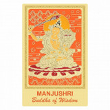 Abtibild sticker pentru intelepciunie si al invataturii cu buddha manjushri 2023, Stonemania Bijou