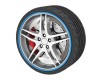 Protectii Jante Auto Albastre, Inele Protectie Roti Universal, Set Protectie Zgarieturi Jante