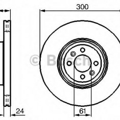 Disc frana RENAULT SCENIC II (JM0/1) (2003 - 2009) BOSCH 0 986 479 209