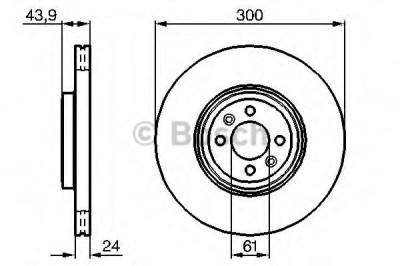 Disc frana RENAULT GRAND SCENIC II (JM0/1) (2004 - 2016) BOSCH 0 986 479 209 foto